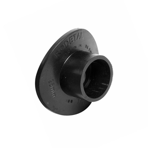 Big Boss Adaptor For 110mm Soil Pipe 20mm Overflow Requires 25mm Hole Black