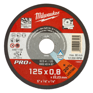 Milwaukee 4932498201 Thin Metal Cutting Disc 125mm