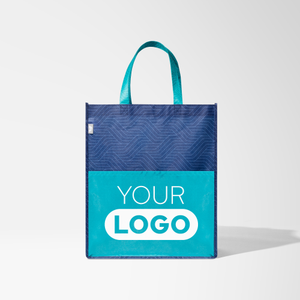 Patterned Rayna Recycled Tote Bag with Pocket