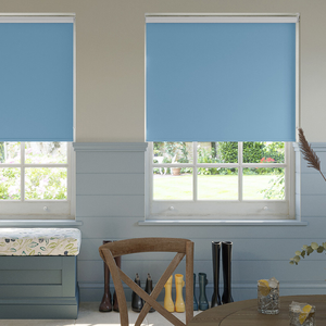 Rimini (Blackout), Bluebell - Twist&Fit Roller Blind