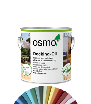 Osmo Decking Oil Satin - Tinted Colour Match