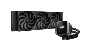 DeepCool Mystique 360 2.8" LCD 360mm AIO Liquid CPU Cooler - Black -  R-LX750-BKDSNMP-G-1