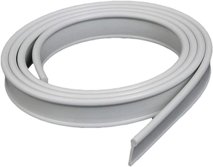 ELEGANT Grey Soft Rubber Shower Door Seal for Folding Bath Screen 1200mm