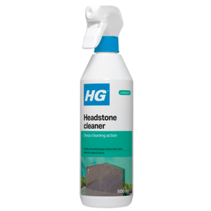 HG Headstone Cleaner 500ml | Natural Stone Gravestone Cleaner