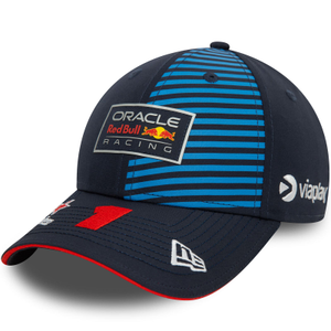 New Era Mens Red Bull Racing Max Verstappen Team 9FORTY Snapback Cap - Blue - One Size / Blue