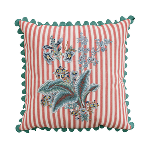 Rubus Cushion 45cm x 45cm, Raspberry