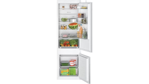 Bosch KIV87NSE0G 54.1Cm 70/30 Built In Fridge Freezer - White