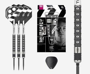 Target Darts Chris Dobey Hollywood Action 90% Tungsten 24G Swiss Point Steel Tip Darts Set