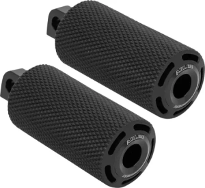 Arlen Ness Cush Rider Footpeg Set In Black For Harley Davidson 2018-2025 Softail & 2021-2025 Sportster RH Models (400-032)