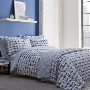 KING SIZE DUVET COVER Jenkins Blue