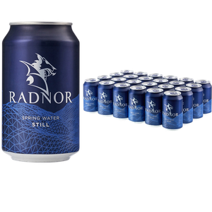 Radnor Hills Still Spring Water 24 Cans of 330 ml