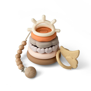 Nature Stacking Teething Rings