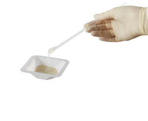 White 10mL Polystyrene Sterile Weigh Boats, Square, Five Weigh Boats To A Sleeve, 200 Total