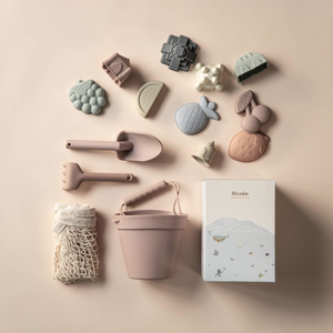 Standard Box Gift Set / No / No Silicone Beach Toy Set (Blush)