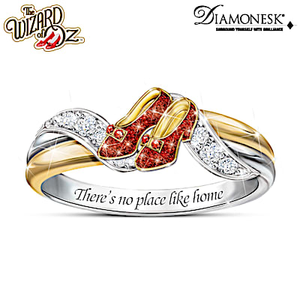 No Place Like Home Ring Size 7