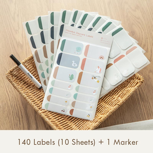140 Labels + 1 Marker Daycare Labels