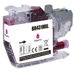 Brother LC431XL Compatible 0.5k Ink Cartridge - Magenta