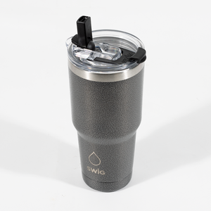 SWIG Hammertone Grey Tumbler 590mL
