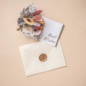 3D Gift Message Card (Blush) Personalized Service