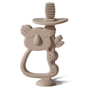 Warm Taupe 2-in-1 Koala Teether