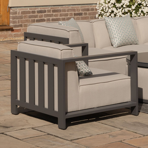 Maze - Outdoor Fabric Ibiza Armchair - Oatmeal