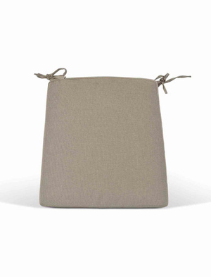 Porthallow Dining Chair Cushion - Olefin, Natural