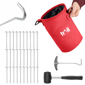 Heavy Duty Tent Pegs Kit (30 Pegs)