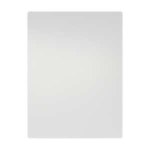 Nobo Frameless Whiteboard Wall Mounted Magnetic Lacquered Steel Single Sided 60 (W) x 45 (H) cm
