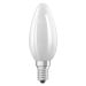 Ledvance Classic Superior LED Bulb E14 Candle Filament Frosted 4.2W 470lm - 927 Extra Warm White | Best Colour Rendering - Dimmable - Replaces 40W