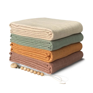 Default Title Muslin Swaddle Blanket (Earthy Harmony)