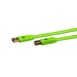 Neo d+ USB Class B 0.7M Green Cable