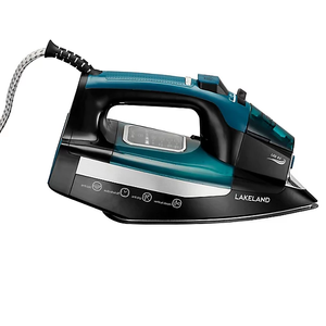 Lakeland 53395 Digital Steam Iron with LED Display 250ml 2200w Blue & Black