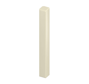 Eurocell uPVC Fascia Corner Trim - Cream, 450mm 