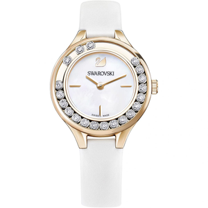 Swarovski Watch Lovely Crystals Rose Gold White