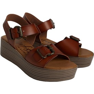 Blowfish Womens Leeds Platform Sandals Scotch Dyecut