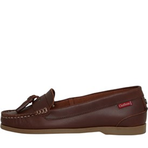 Chatham Marine Womens Arora Boat Shoes Dark Brown
