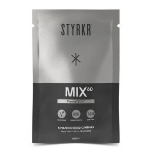 STYRKR - MIX60 Dual-Carb Energy Drink Mix Black 60g - SINGLE UNIT