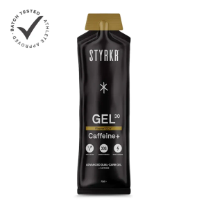 STYRKR - GEL 30 Caffeine+ Black 30g - SINGLE UNIT