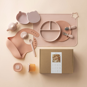 Standard Box Gift Set / No / No First Bites Gift Set (Blush/Muted)