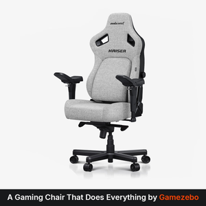 AndaSeat Cloudy White Kaiser 4 Series Premium Gaming Chair