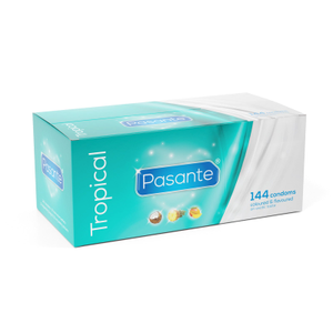Pasante Tropical Condoms 144 Box