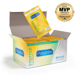 Pasante Non-Latex Internal Condom 30 Box
