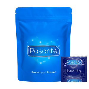 Pasante Super King Size Condoms 12 Pack