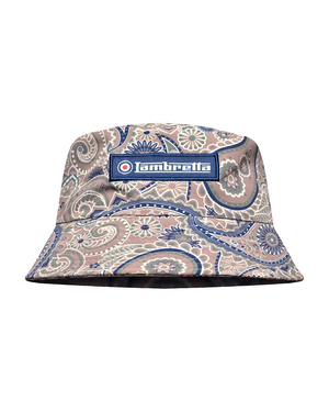 Lambretta Mens Paisley Festival Bucket Hat - One Size / Woodsmoke