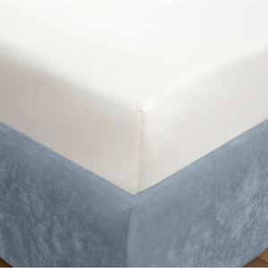 DOUBLE FITTED SHEET 750 Threadcount Cotton Cream