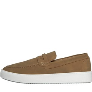 Brave Soul Mens Lisbon Loafers Desert Taupe