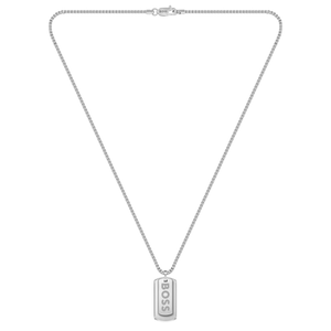BOSS by Hugo Boss Jewellery Stainless Steel Men's Pendant with Chain Necklace - 1580575