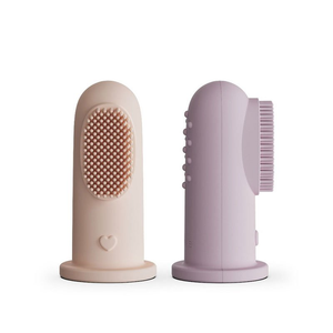 Blush/Pale Mauve Baby Finger Toothbrush