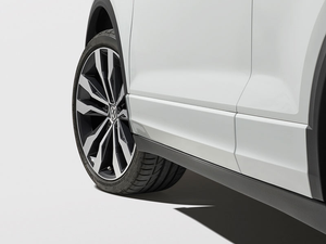 Genuine VW T-Roc Cabriolet Front Mud Flaps 2020 Onwards (2GC075111)