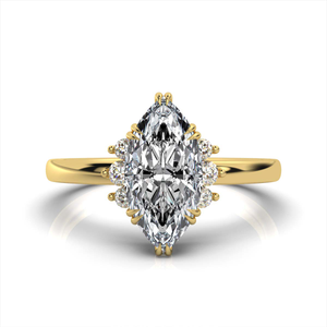 14K Yellow Gold Mischa Diamond Ring (1/6 ct. tw)
